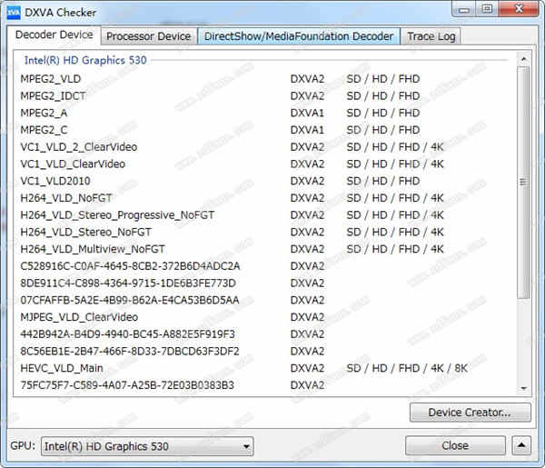 DXVA Checkerɫ v3.16.3ʽ