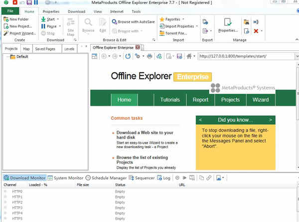 Offline Explorer Enterpriseƽ v7.7.4640עƽ̳