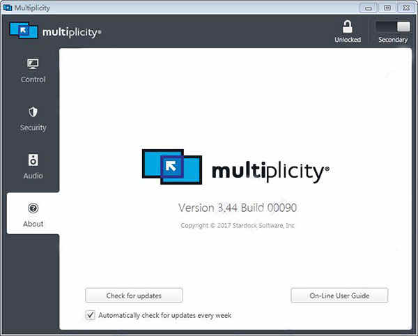 无线KVM软件Multiplicity破解版下载 v3.44附安装教程