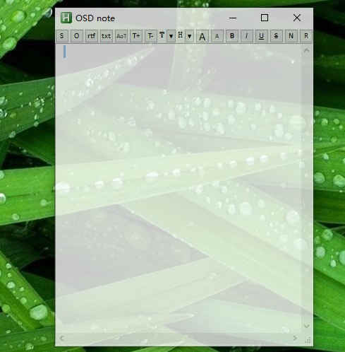 OSD noteѰ͸ı༭ v1.1ɫ