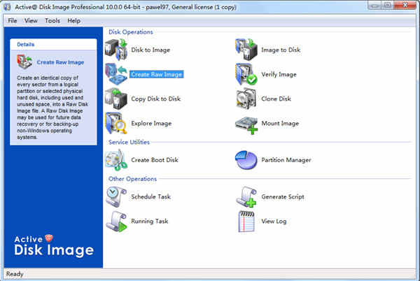 Active Disk Image Proƽ(ӳ񹤾) v10.0.0