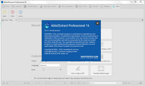 Able2Extract Professional 16破解版pdf编辑转换器下载 v16.0.1.0绿色版