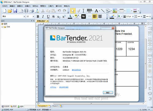 BarTender 2021ƽ(װ̳) v11.2ƽ