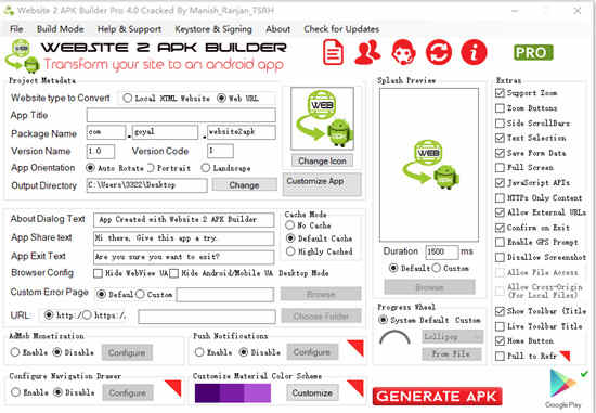Website 2 APK Builder Proվapp v4.0ƽ