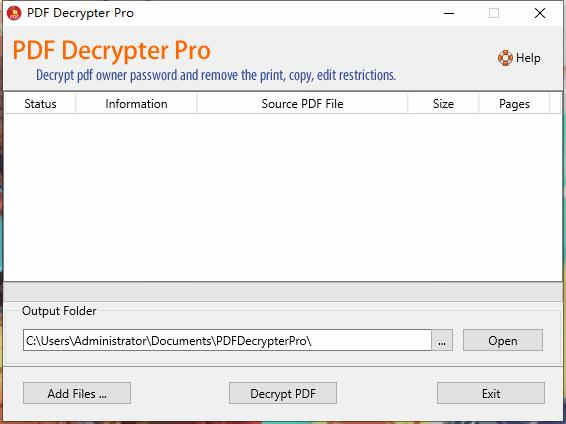 PDF Decrypter Pro PDFļܹ v4.5.0ƽ(ƽⲹ)