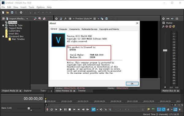 Vegas Pro 18.0к Vegas Pro 18