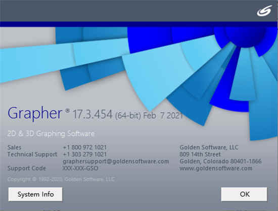 Golden Software Grapher 17 ƽv17.3.454