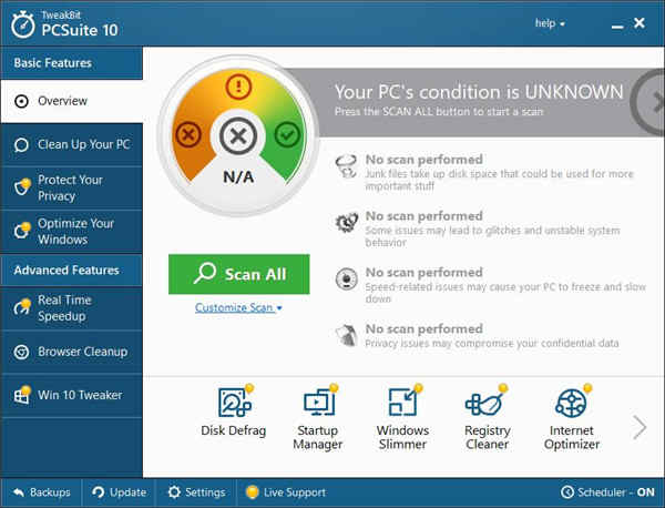 TweakBit PCSuite ƽv10.0.20.0ƽⲹ