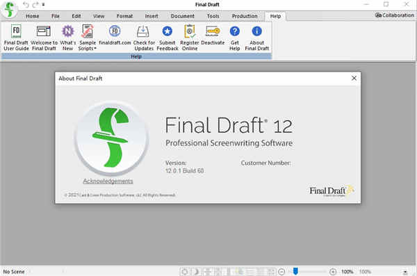 Final Draft 12完美破解版下载 Draft 12破解版 v12.0.1附安装教程