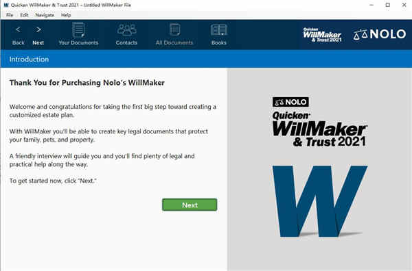 Quicken WillMaker Trust破解版下载 v21.3.2617遗产分配