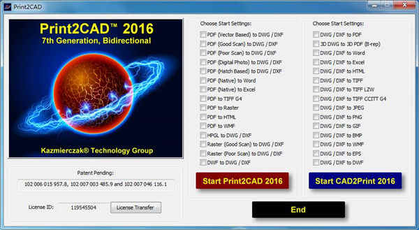 Print2CAD 2016ƽCADͼֽת v14.5.1