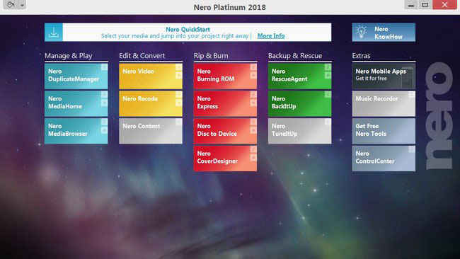 nero2018便携版