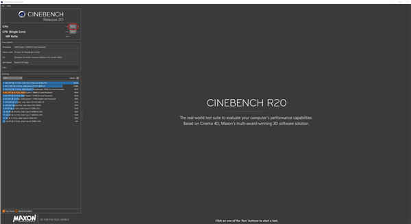 cinebench r20ⰲװƽ r20.060Ӳ