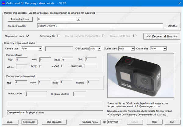 gopro recovery破解版