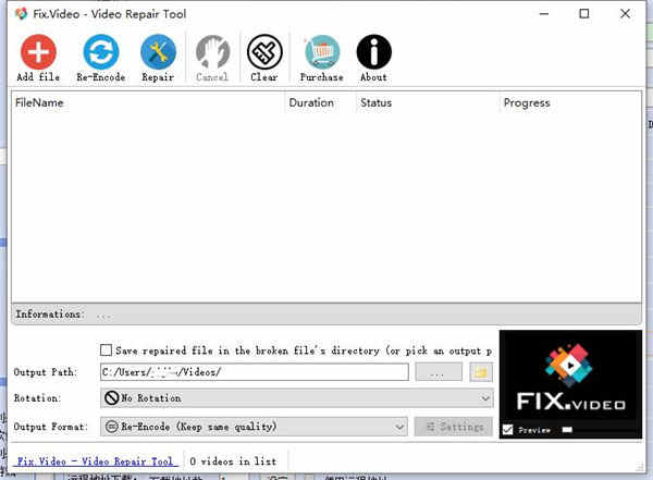 Video Repair Toolƽ v1.0ƽⲹ