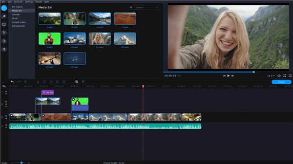 Movavi Video Editor Plus 22ƽ v22.00̳