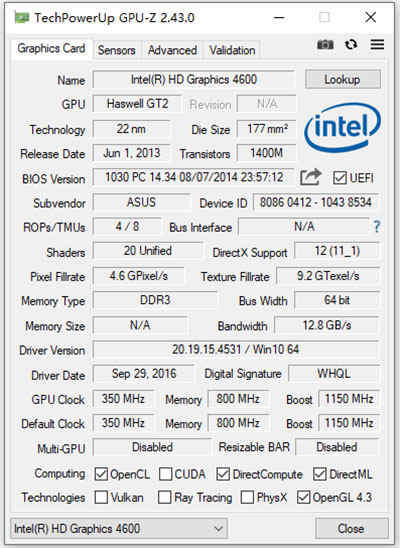 gpu-zɫļGPUʶ𹤾 v2.43.0