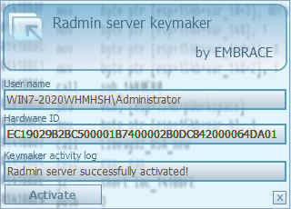 radmin3.4授权码