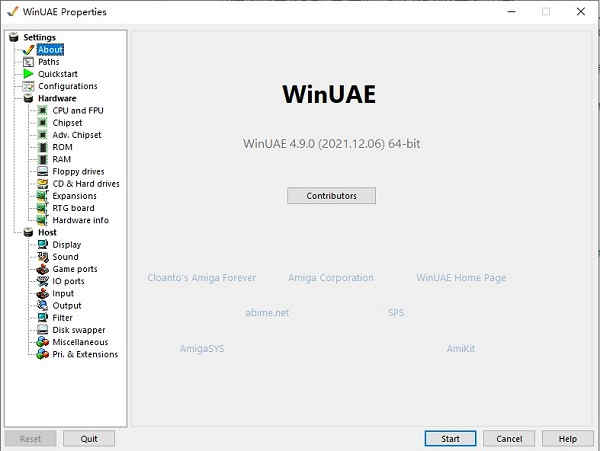 WinUAE Commodore Amigaģٷ v4.9.0