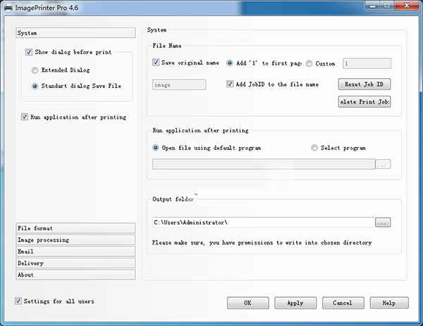 ImagePrinter proƽ v4.6.5.0