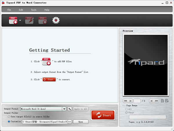 Tipard PDF to Word Converterƽ v3.3.30PDFתWord
