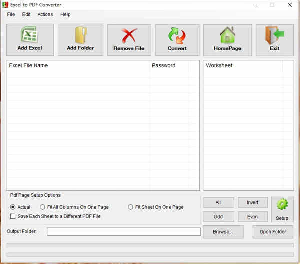 Free Excel to PDF Converterת߹ٷ v1.0.0.0ʽ