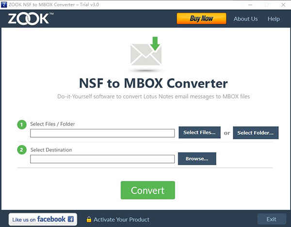 ZOOK NSF to MBOX Converterɫ v3.0NSFתMBOXת
