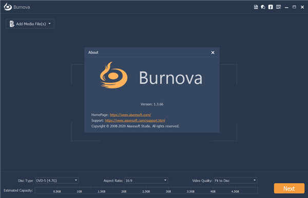 Burnova光盘刻录工具破解版下载 v1.3.66绿色版