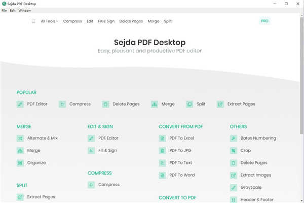 Sejda PDF Desktopƽ v7.0.5PDF