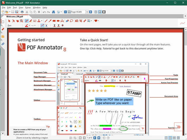 PDF AnnotatorƽPDF༭ v8.0.0.801װ̳