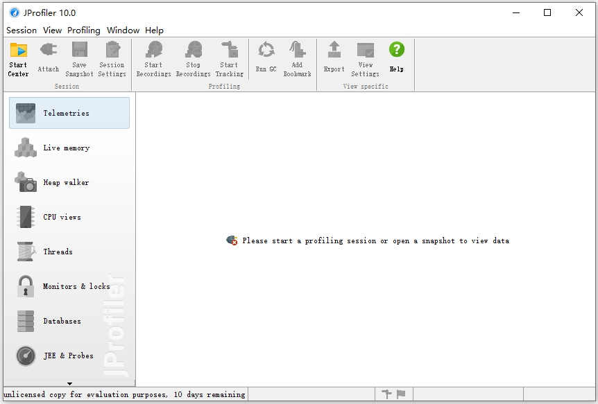 profilerٷJavaܷ v10.0԰