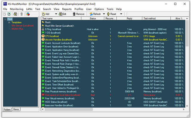 Advanced HostMonitor