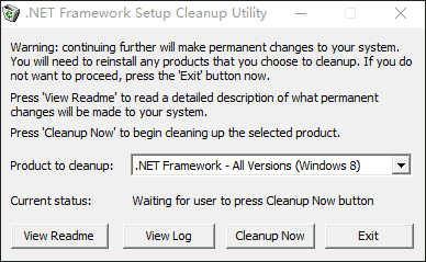.net frameworkж�ع���cleanup tool